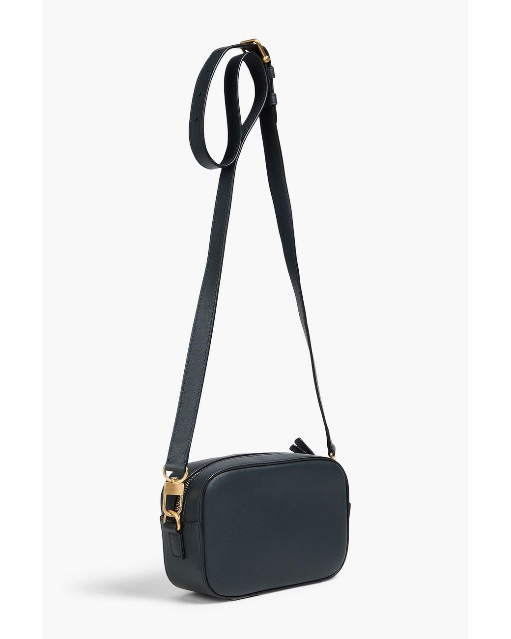 Thom Browne White Striped Leather Cross-body Bag