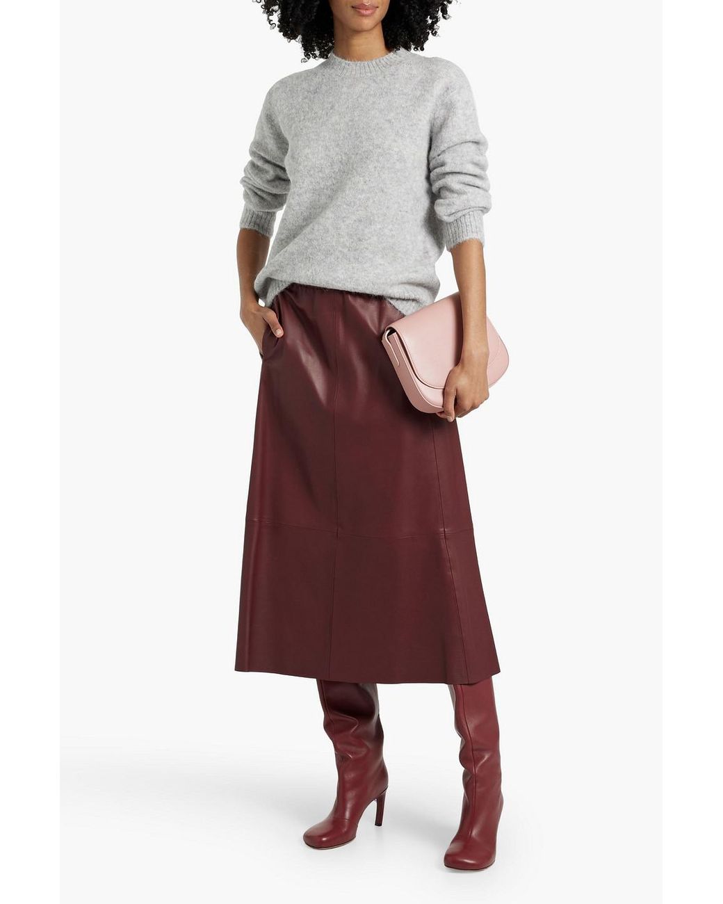 Vince Gray Alpaca-blend Sweater