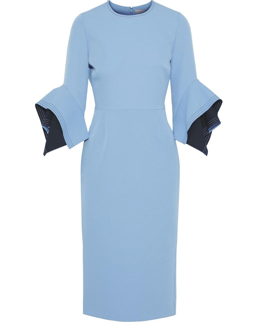 ROKSANDA Synthetic Ronda Two-tone Crepe 