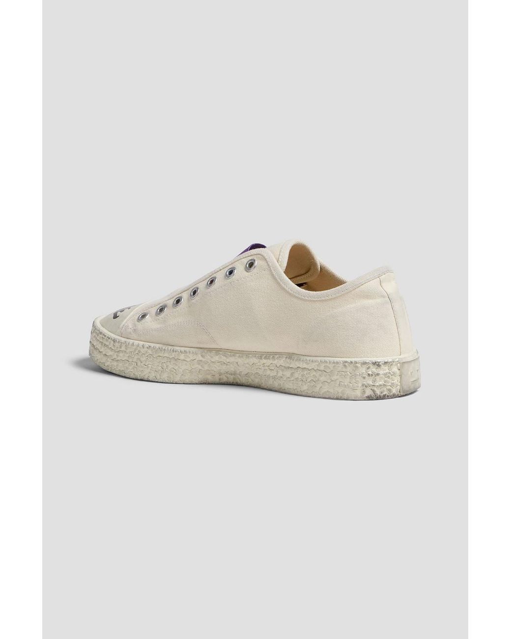 Acne studios canvas sneakers hot sale
