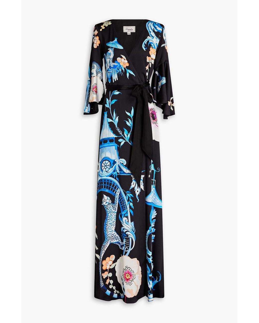 Dvf wrap dress uk top