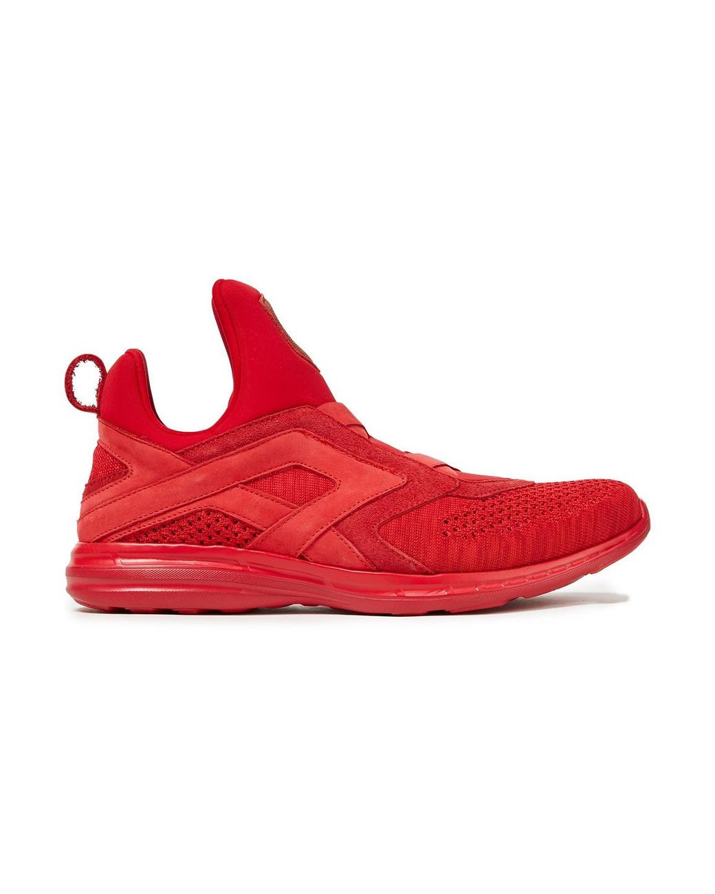 apl red sneakers