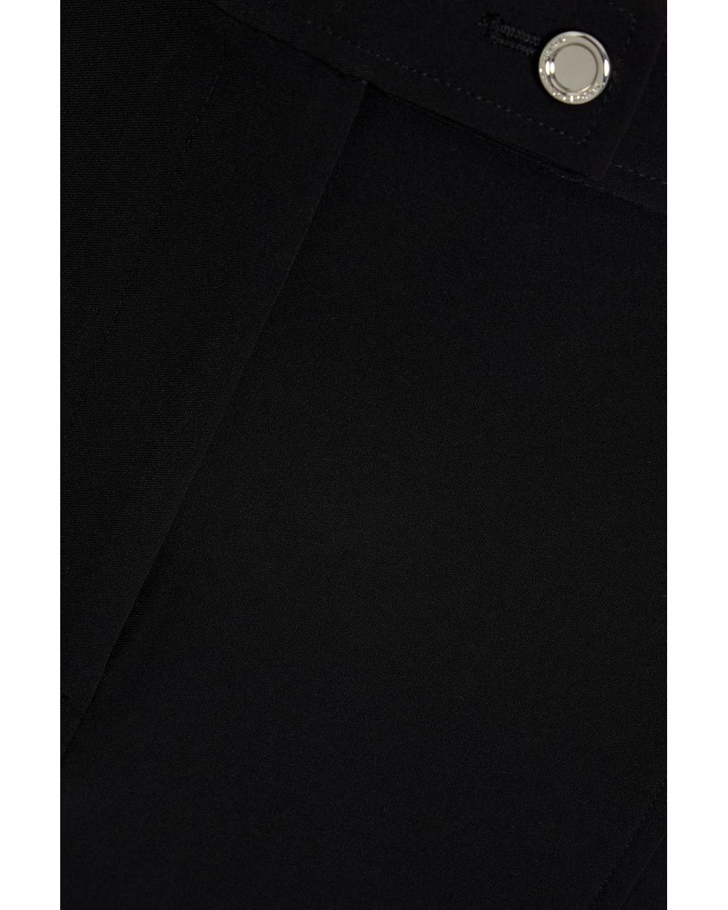 10 Crosby Derek Lam Black Raye Crepe Maxi Skirt