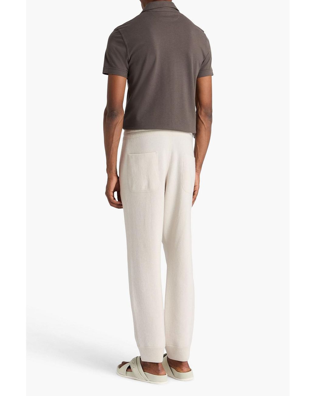 Tom Ford White Tapered Cashmere Sweatpants for men