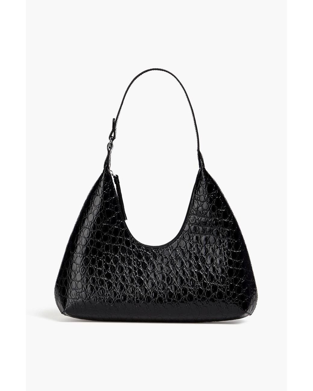 Croc effect shoulder bag hotsell