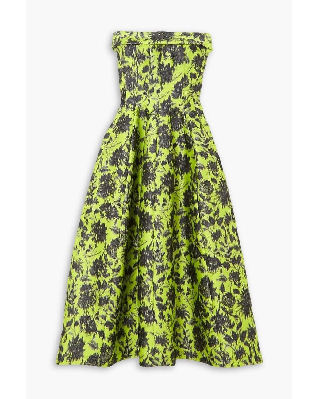 sachin and babi light blue dress Yellow Floral Mini Dress by Philosophy di Lorenzo Serafini main image 0