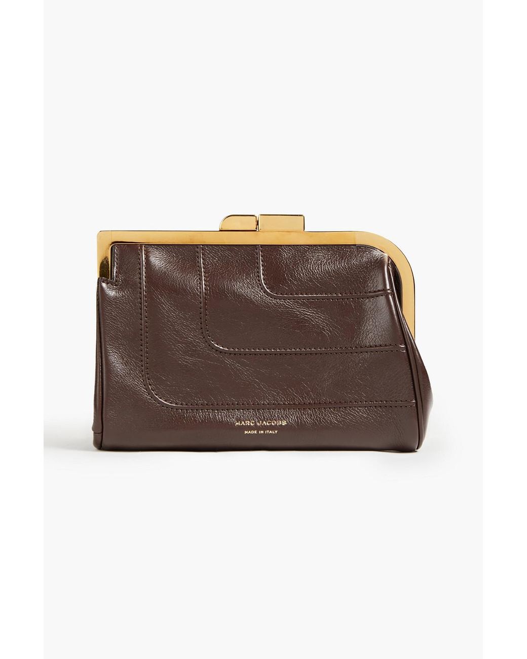 Marc Jacobs Quilted Leather Clutch in Brown Lyst Canada
