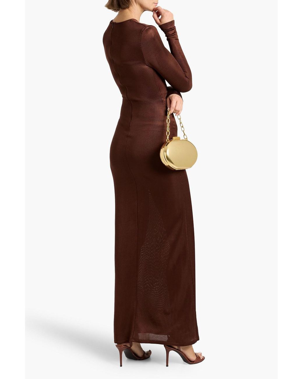 chinese dress ladies Luella Dress Burgundy  TOVE Studio