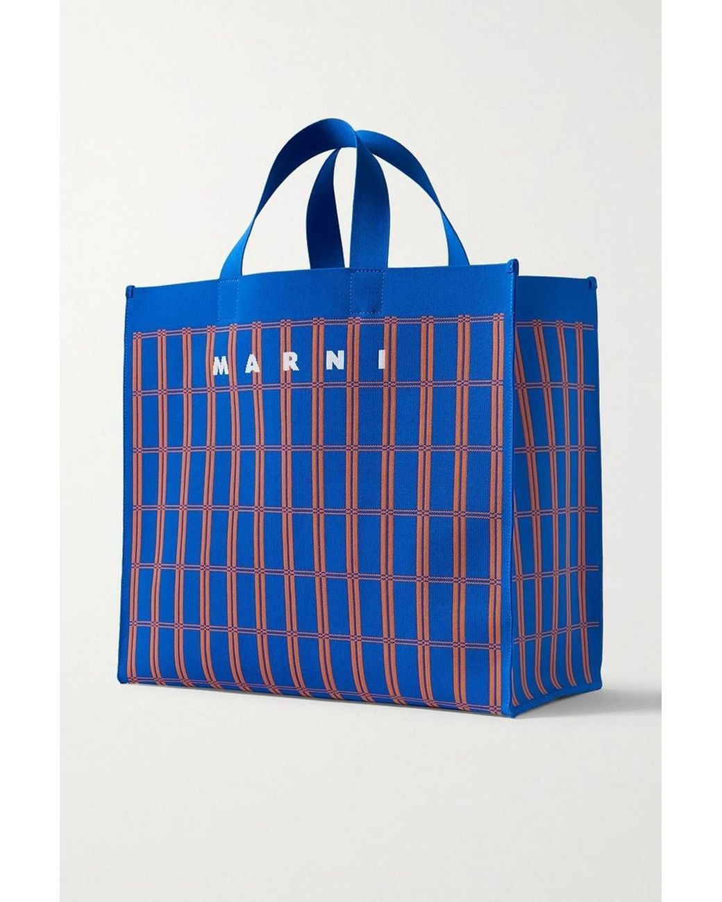 ★MARNI★ Small Shopping Knit Jacquard Tote Bag Multicolor S 26727458_56467172_600.jpg
