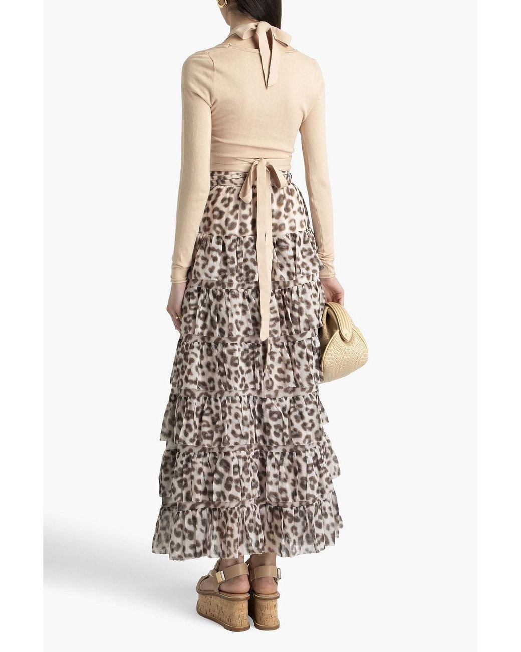 Zimmermann top cheetah skirt