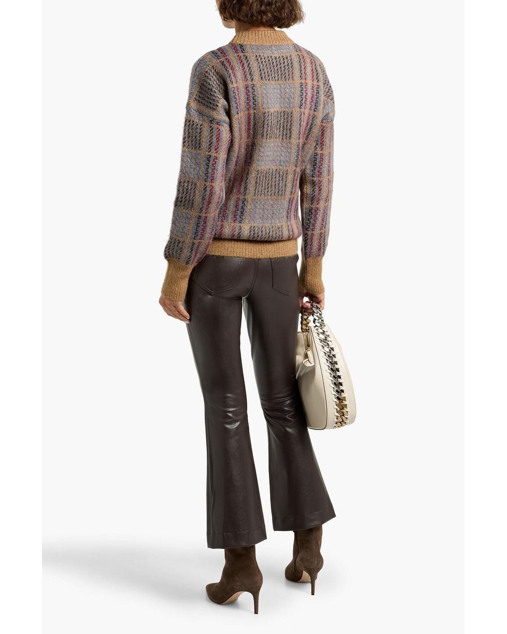 Veronica Beard Gray Carson Flared Pants