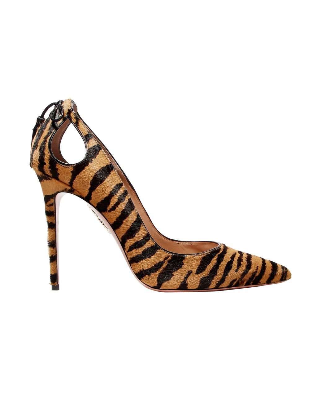 Tiger print high heels sale