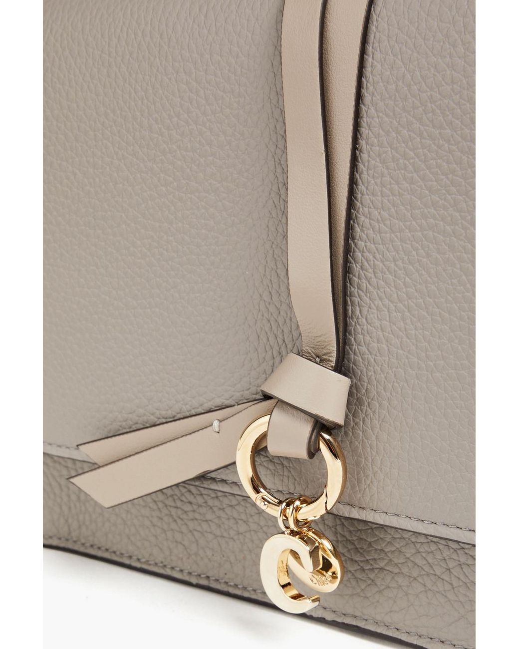 【CHLOE】ALPHABET SHOULDER BAG Chloé Alphabet Clutch Bag in Black | Lyst