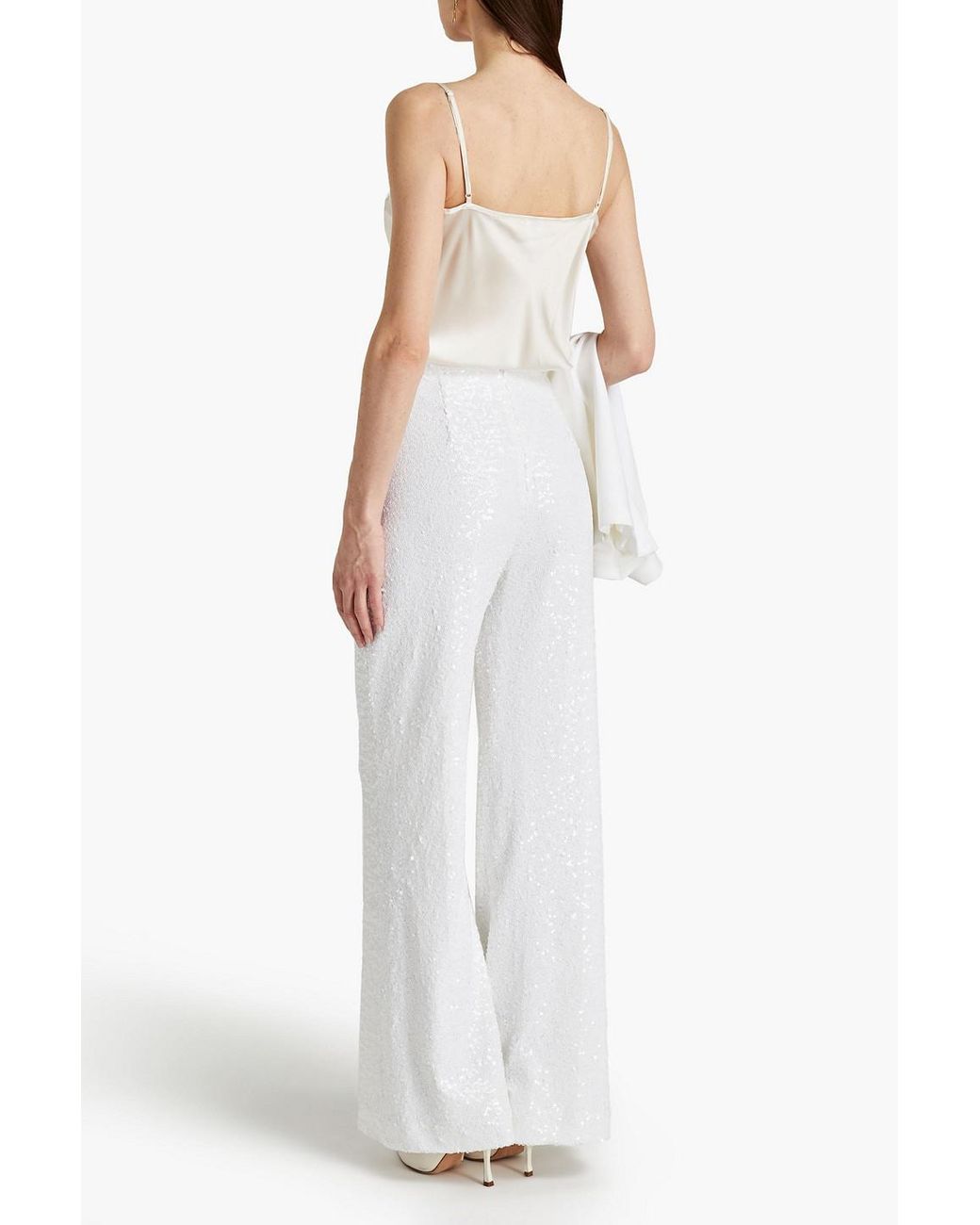 Wide Leg Scuba Pants by Badgley Mischka