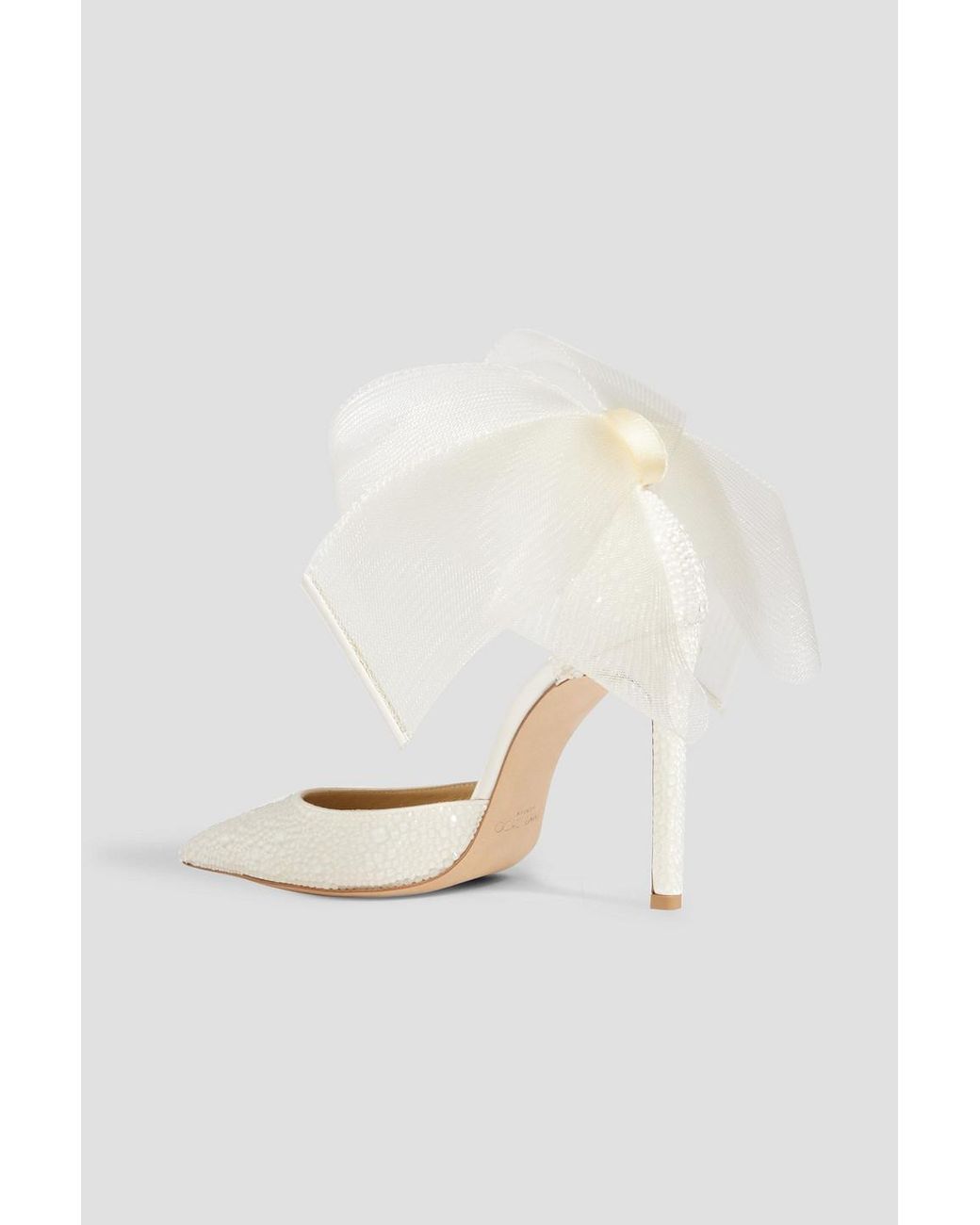 Jimmy choo avril 100 embellished pumps clearance