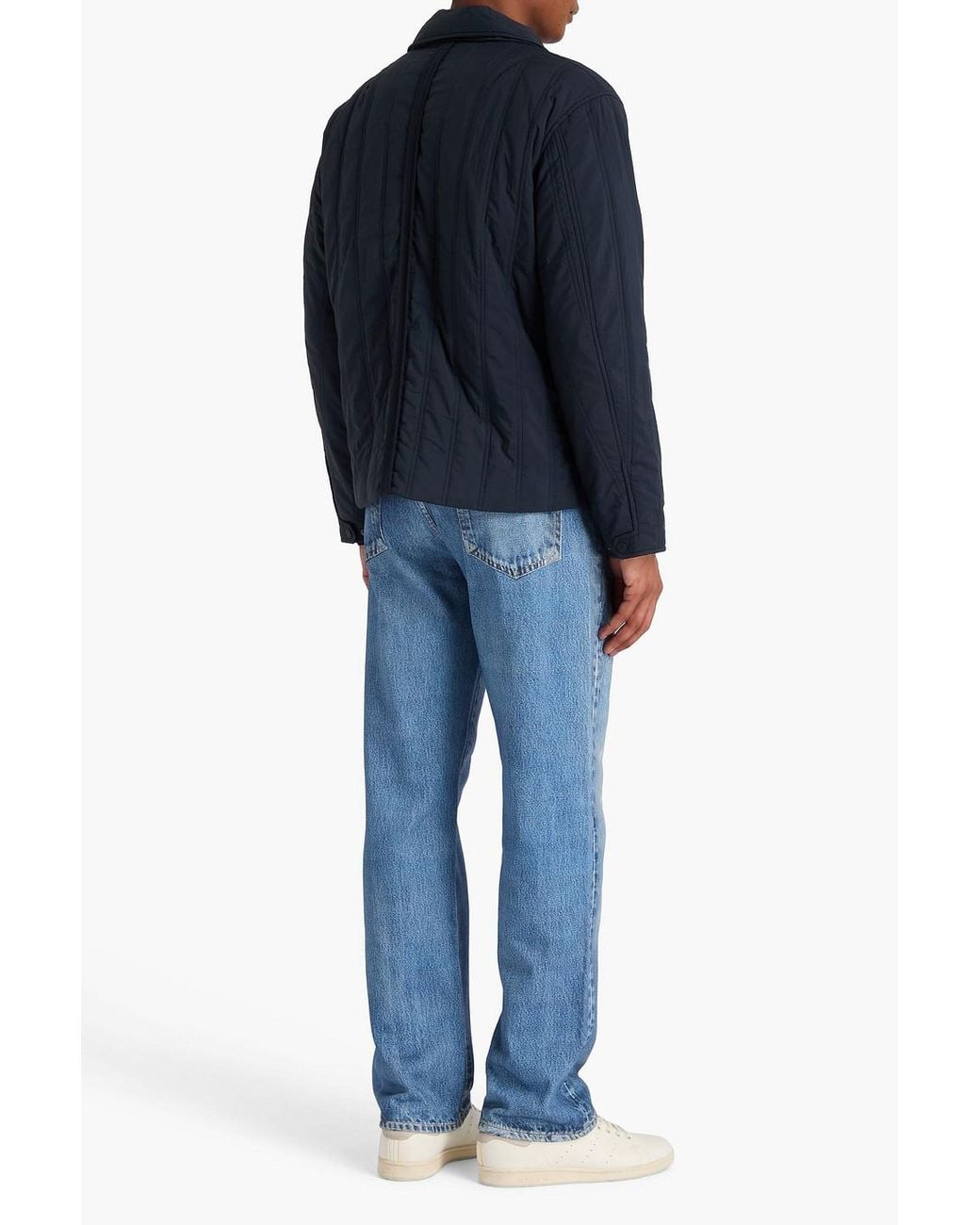 Rag & Bone Maxwell gesteppte shelljacke in Blue für Herren