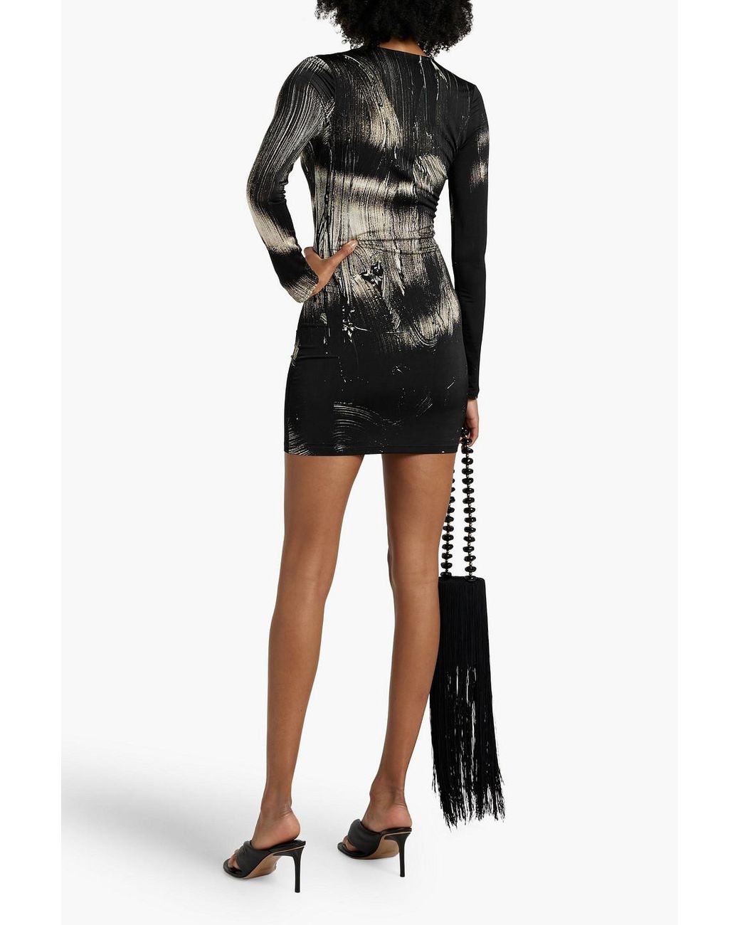 louisa ballou black dress Louisa Ballou, Long Carve cutout jersey maxi dress, Women, Black, US 12, Dresses, Materialmix