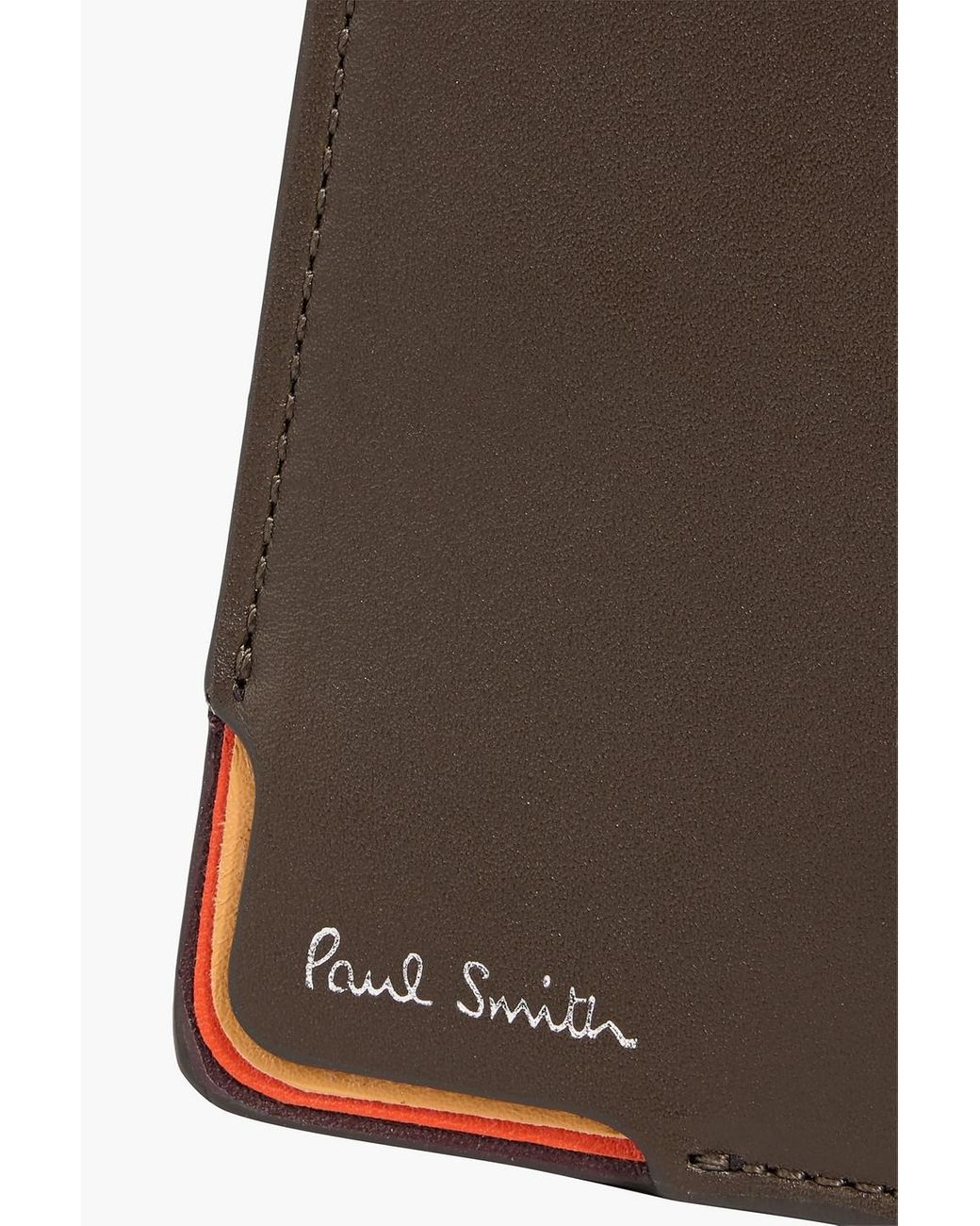Paul Smith Brown Leather Wallet for men