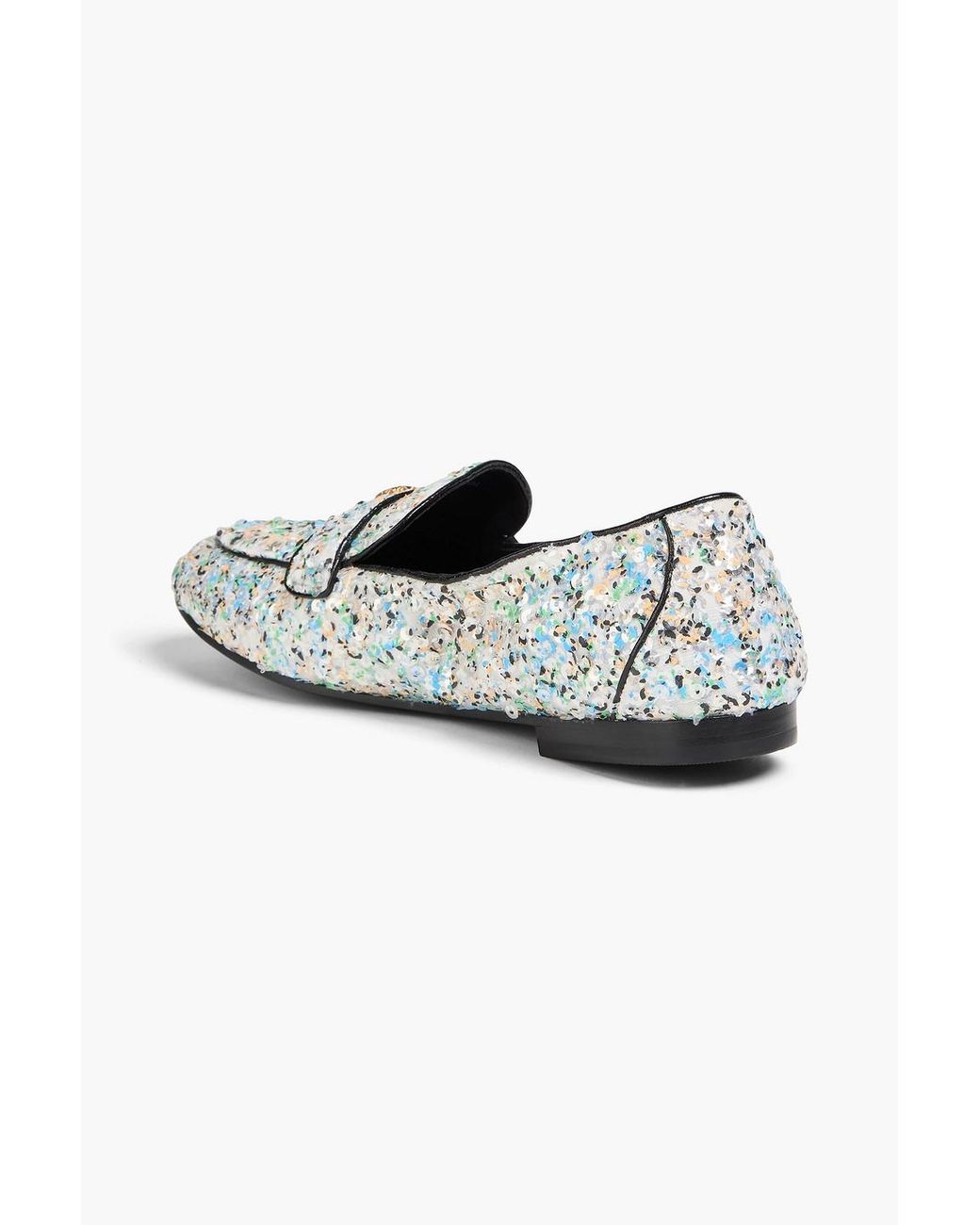 Tory Burch Multicolor Sequined Loafers