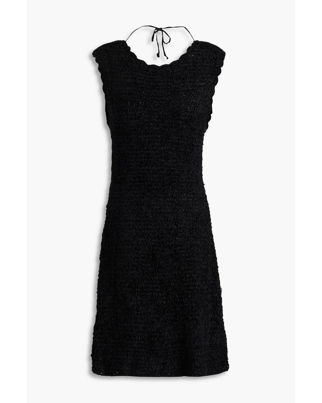 knee length dresses for ladies Black Sparkle Mini Dress main image 0