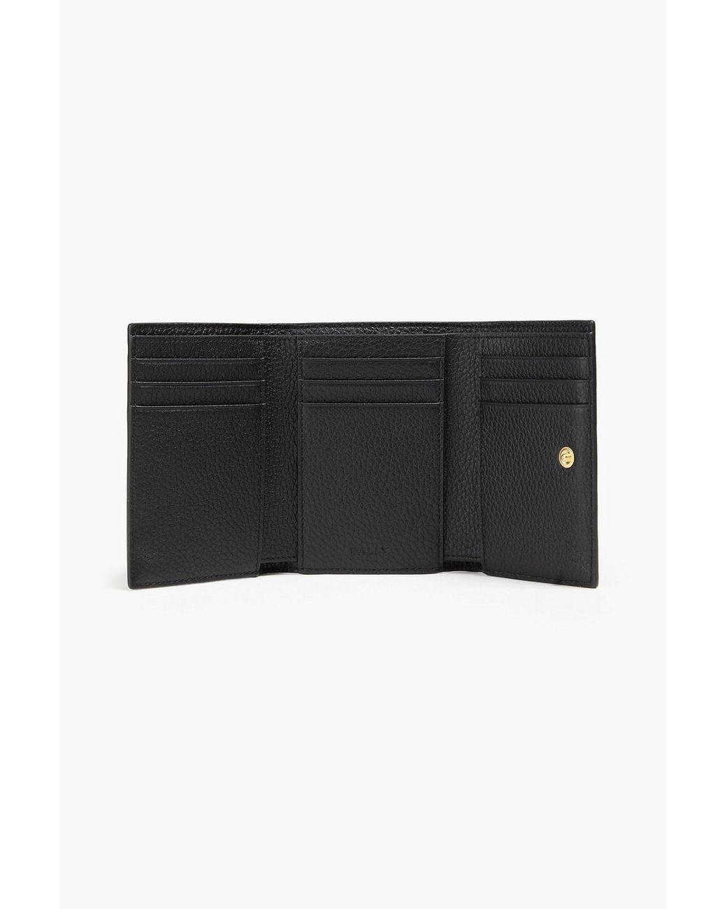 Bally Black Pebbled-Leather Wallet
