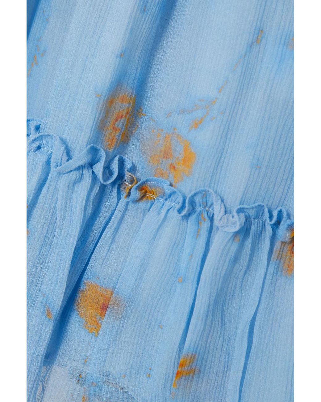 【JASON WU】tiered floral-print silk-crepon ミニ ドレス JASON WU】tiered floral-print silk-crepon ミニ ドレス (Jason