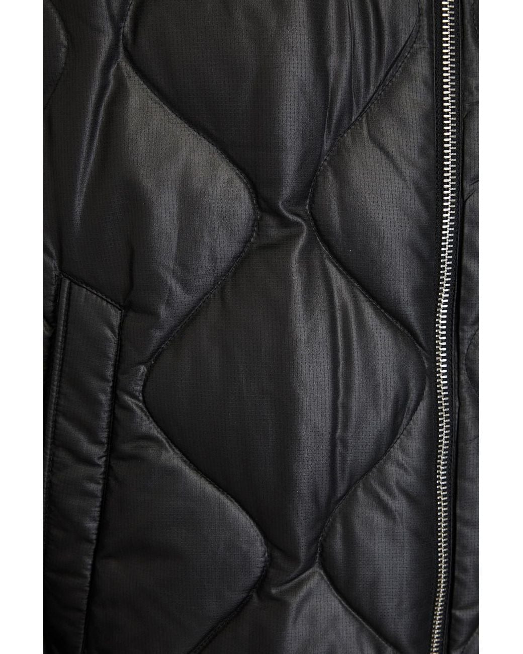 Rag & Bone Black Eclipse Reversible Quilted Ripstop Bomber Jacket for men