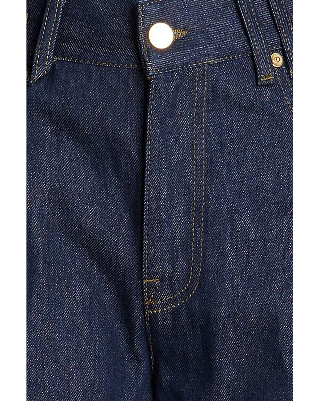 Jacquemus Papier High-rise Straight-leg Jeans in Blue | Lyst Jacquemus Papier High-rise Straight-leg Jeans in Blue | Lyst