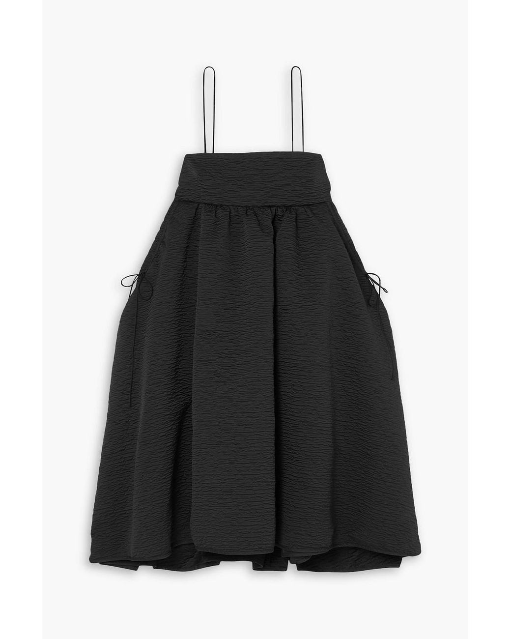 Cecilie Bahnsen Lisbeth Gathered Matelassé Crepe Dress in Cecilie Bahnsen Lisbeth Gathered Matelassé Crepe Dress in