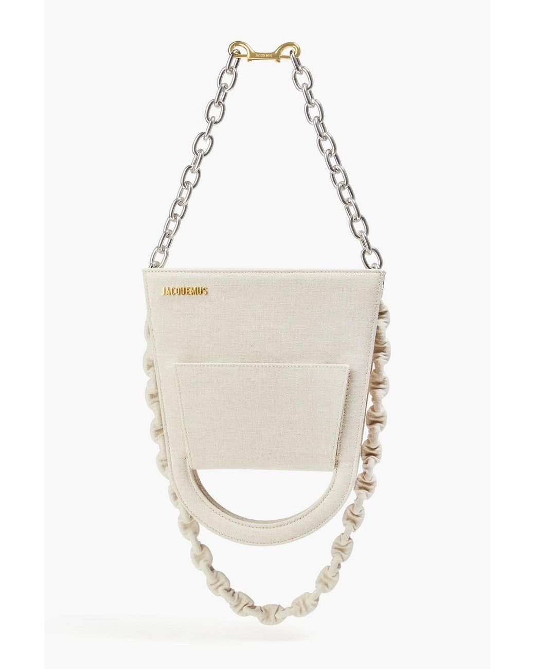 関税送料込 JACQUEMUS Le Sac A L'envers ショルダーバッグ jacquemus-Neutral-Lenvers-