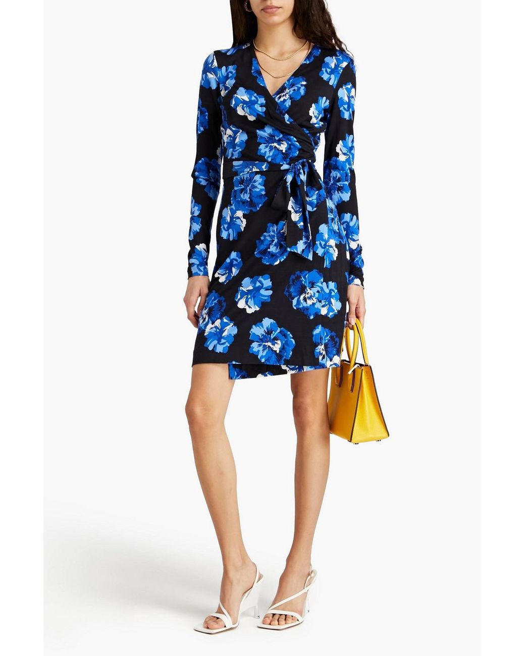Dvf julian mini wrap dress 2025
