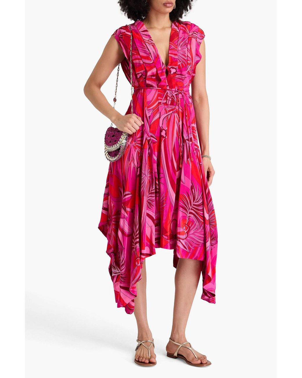 open lace back dress FARM Rio