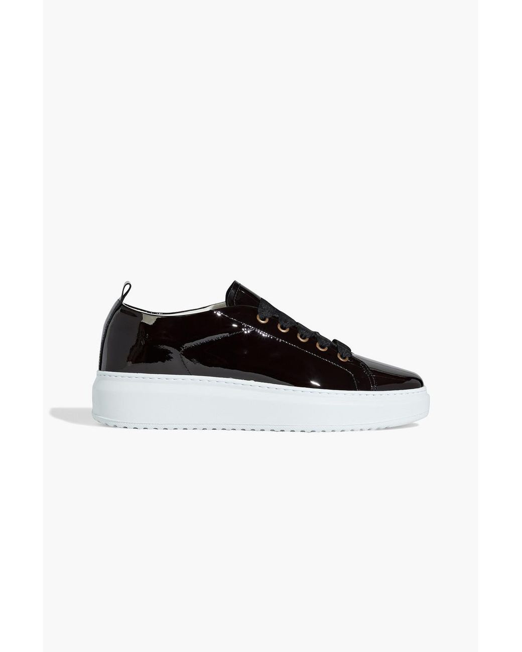 Manebí Patent-leather Sneakers in Black | Lyst