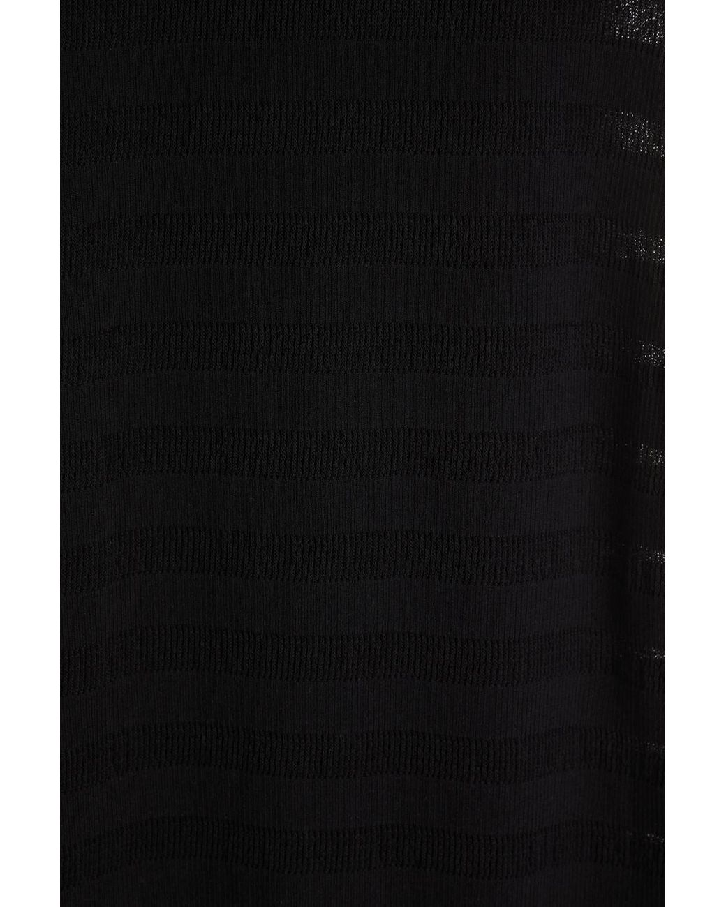 Claudie Pierlot Black Cotton-Blend Maxi Dress