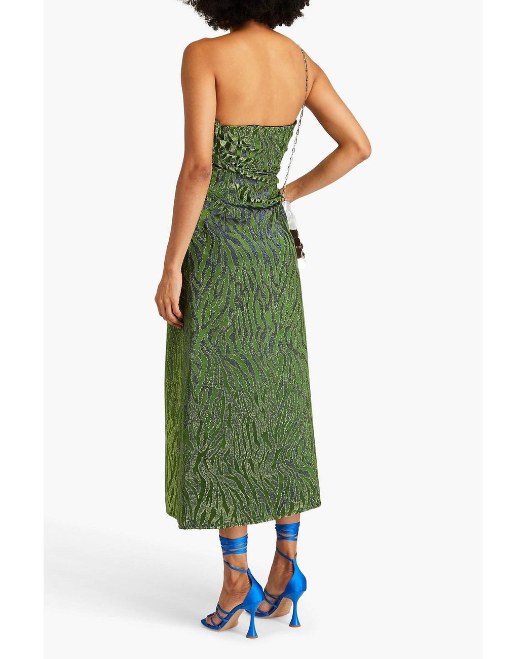 green zebra print dress Rant & Rave Zara Swing Dress Green – Mall Road Design