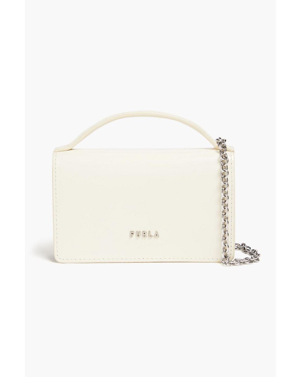 Furla Splendida Leather Shoulder Bag in Natural Lyst Canada