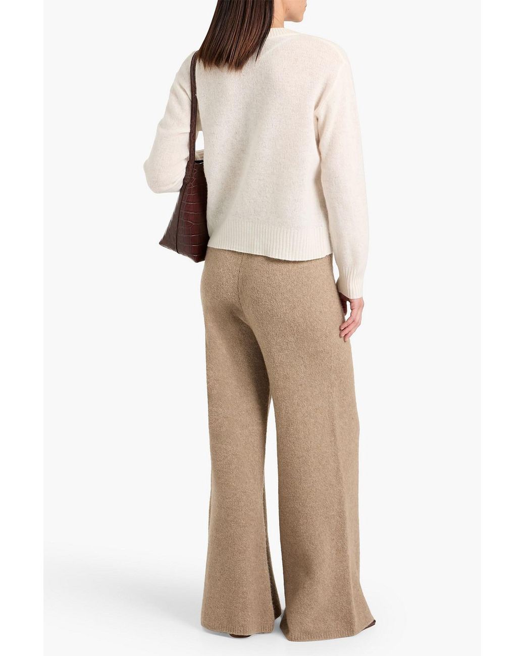 NAADAM White Cashmere Cardigan