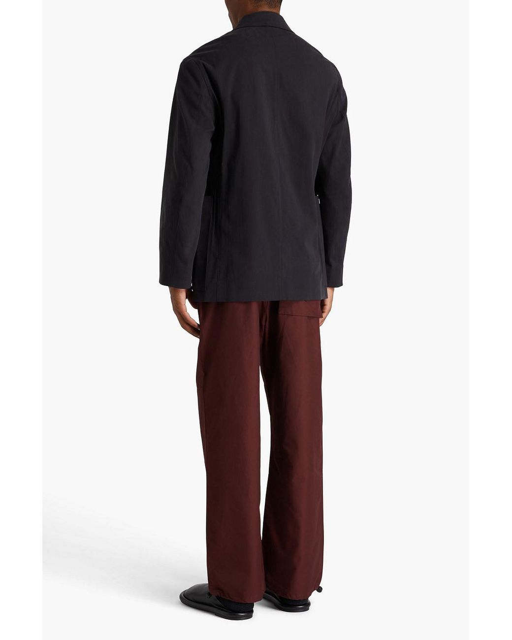 Studio Nicholson Black Twill Blazer for men