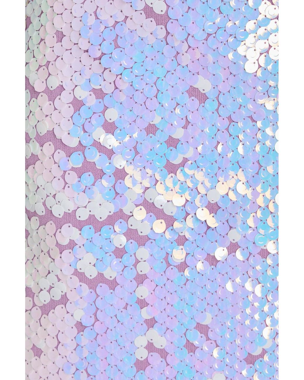 Maje Blue Sequined Tulle Mini Skirt