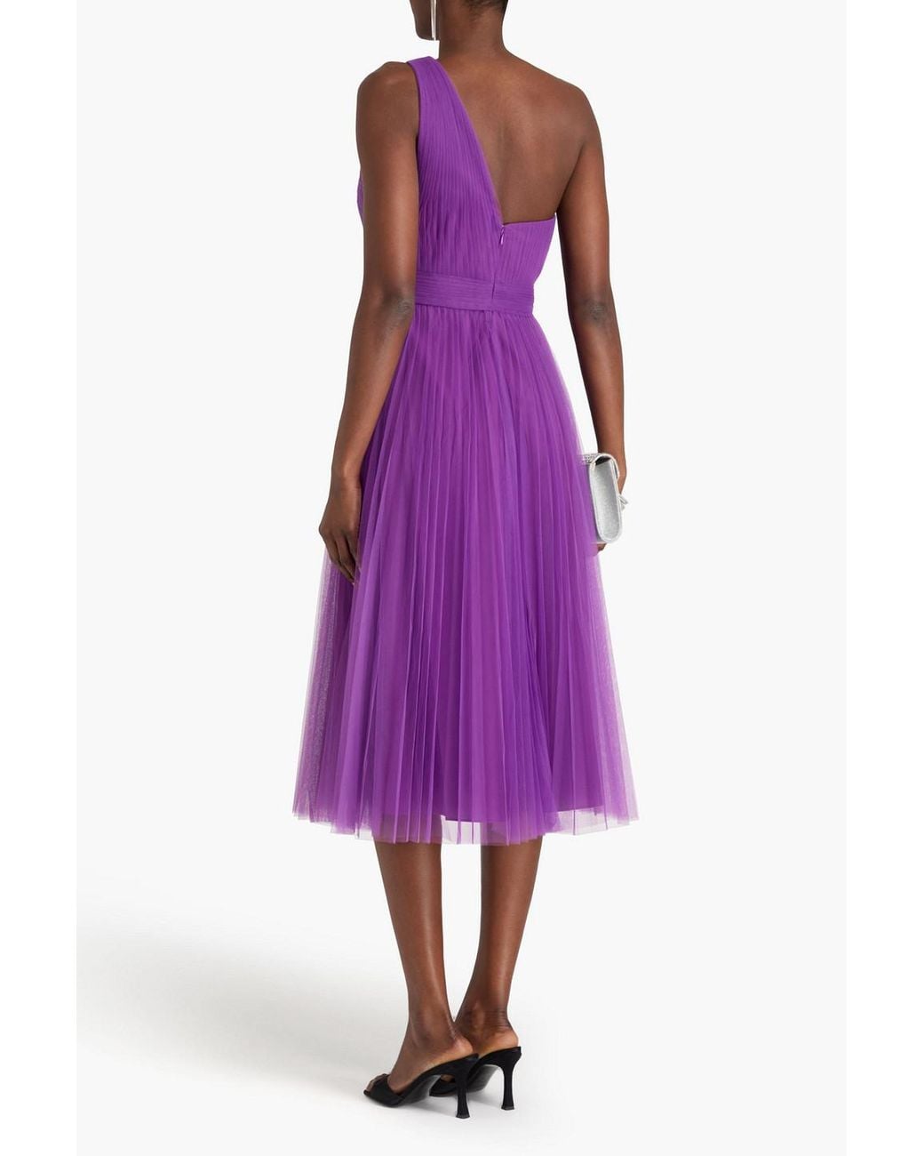 open lace back dress Zac Posen Taffeta Cocktail Dress, Green / 4