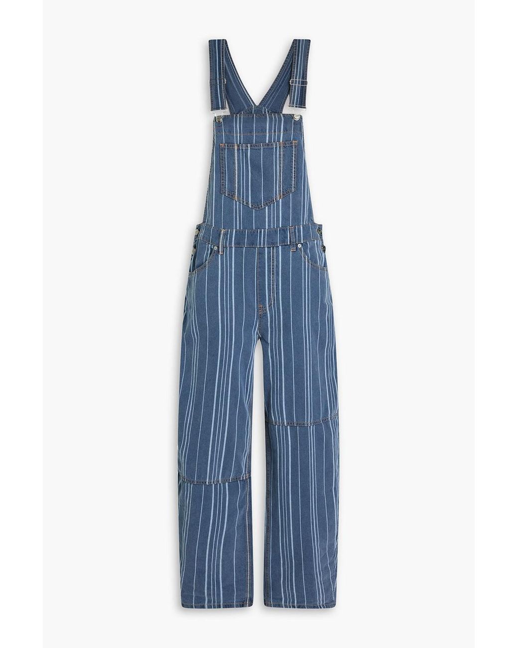 GANNI サロペット J1106 6596 Stripe Denim Overalls ガニー GANNI GANNI サロペット J1106 6596 Stripe Denim