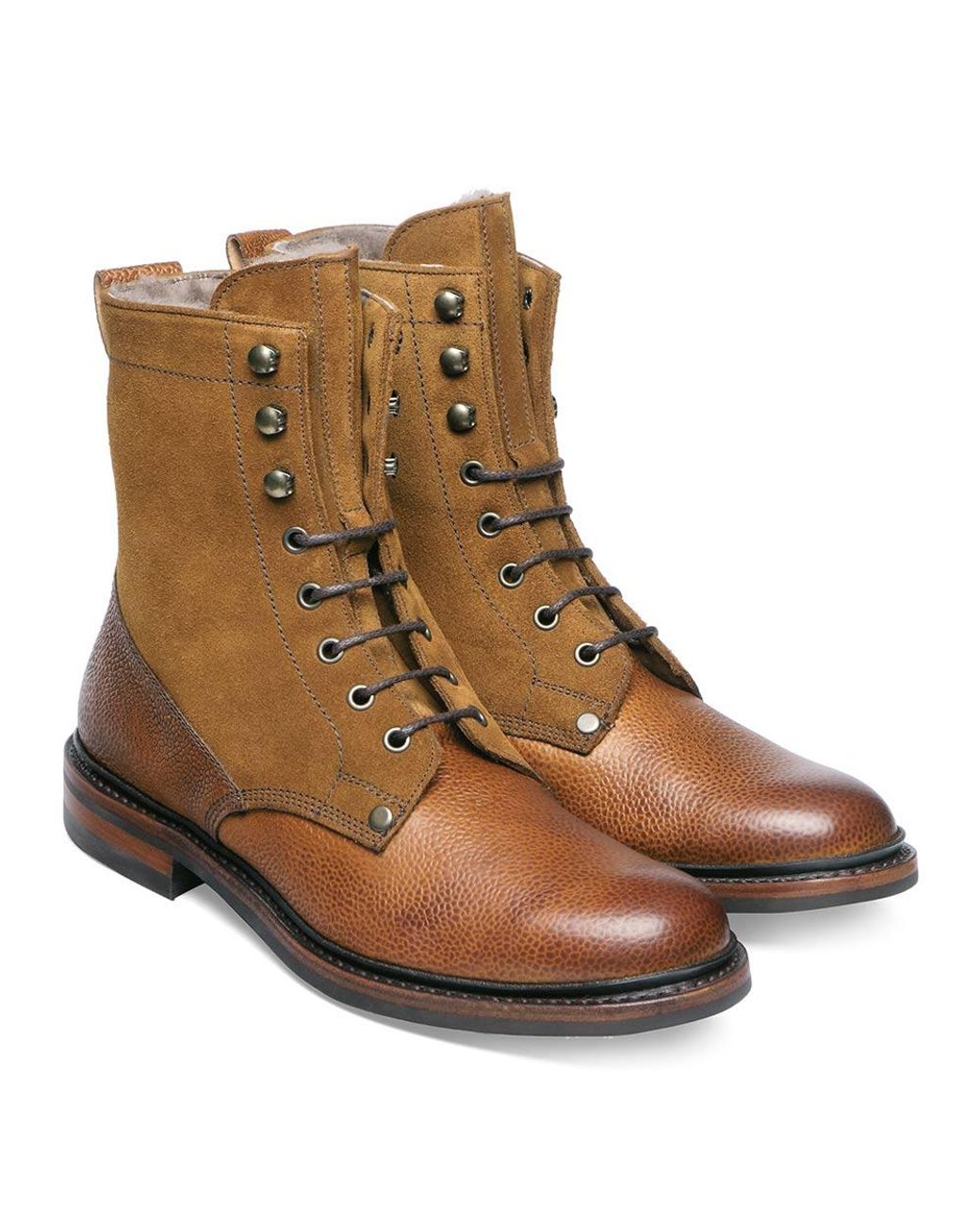 cheaney trafalgar capped derby boot