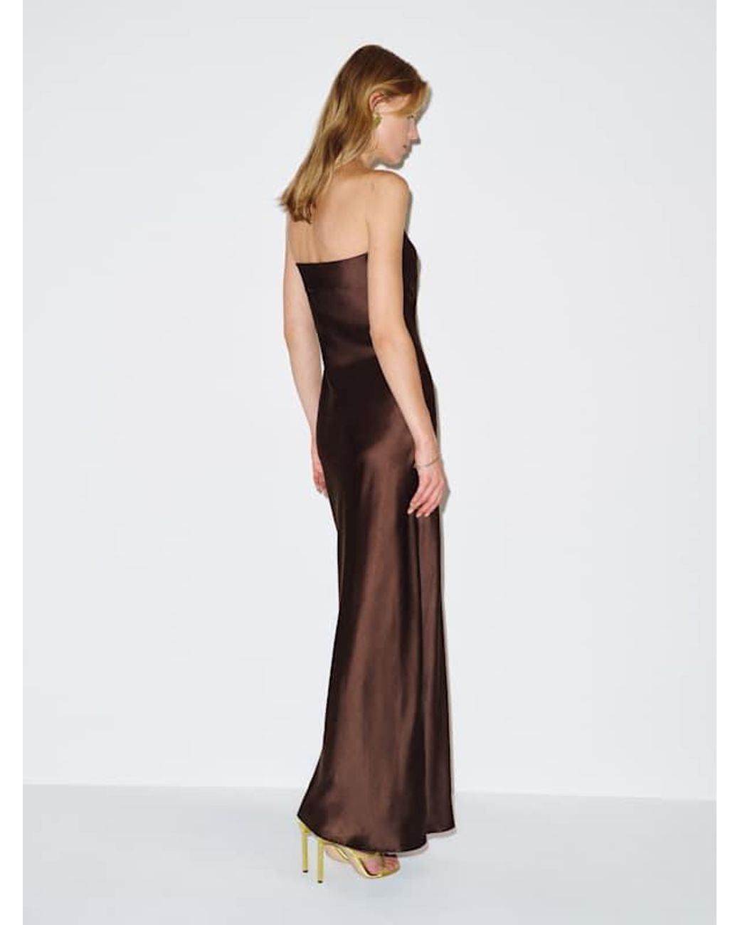 Reformation Multicolor Oren Silk Dress