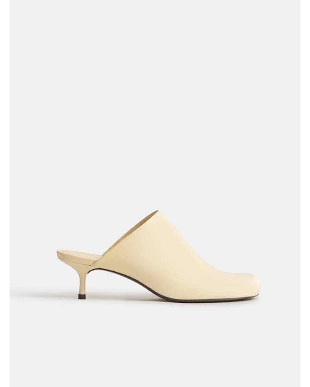 Reformation Natural Phadra Heeled Mule