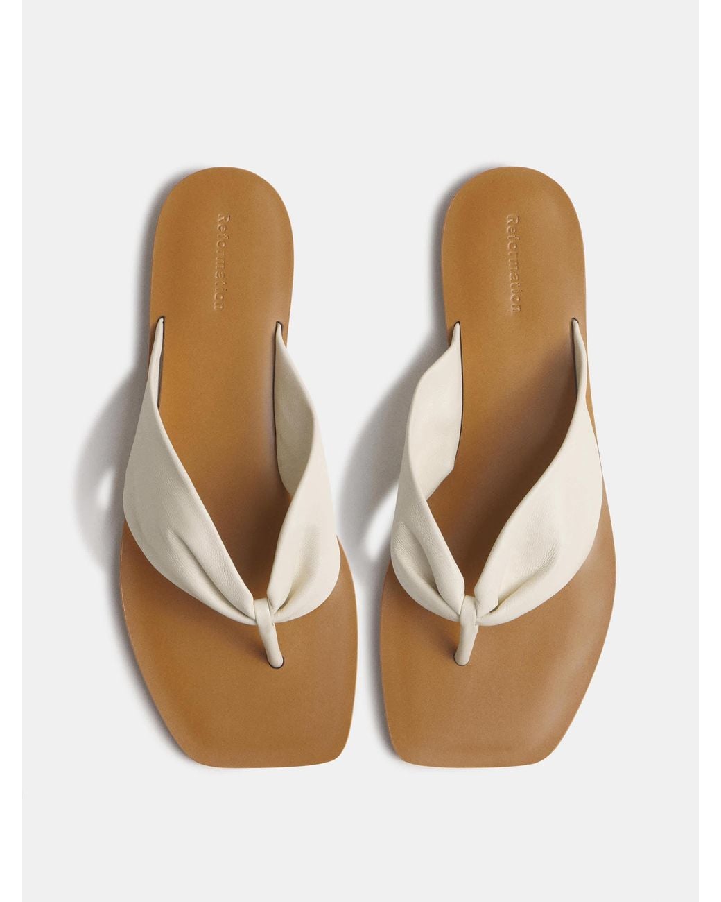 Reformation Natural Larsen Thong Sandal