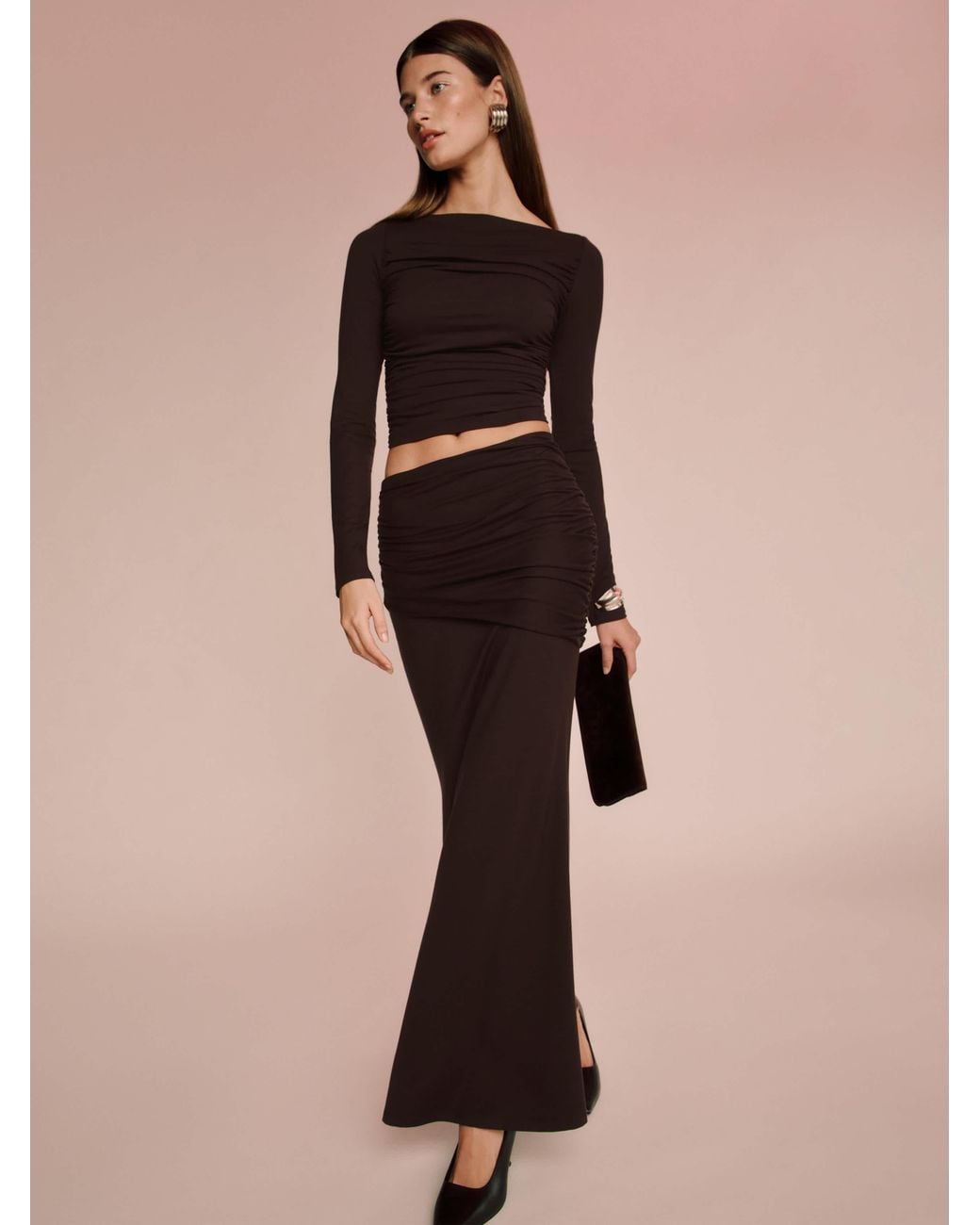 Reformation Natural Emi Knit Two Piece