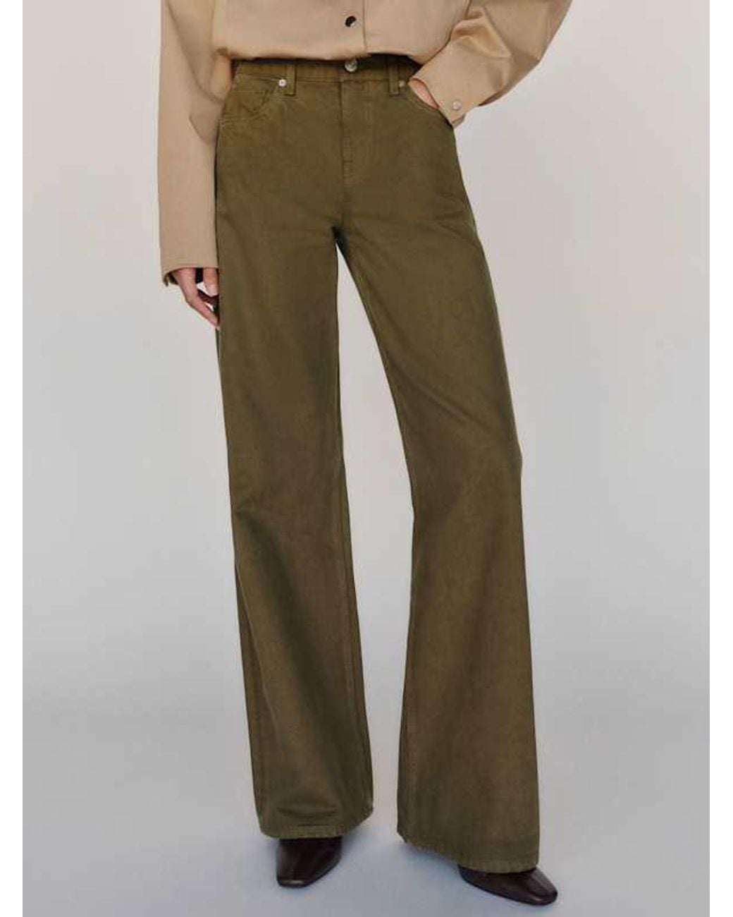 Reformation Natural Cary Low Rise Slouchy Wide Leg Jeans Denim