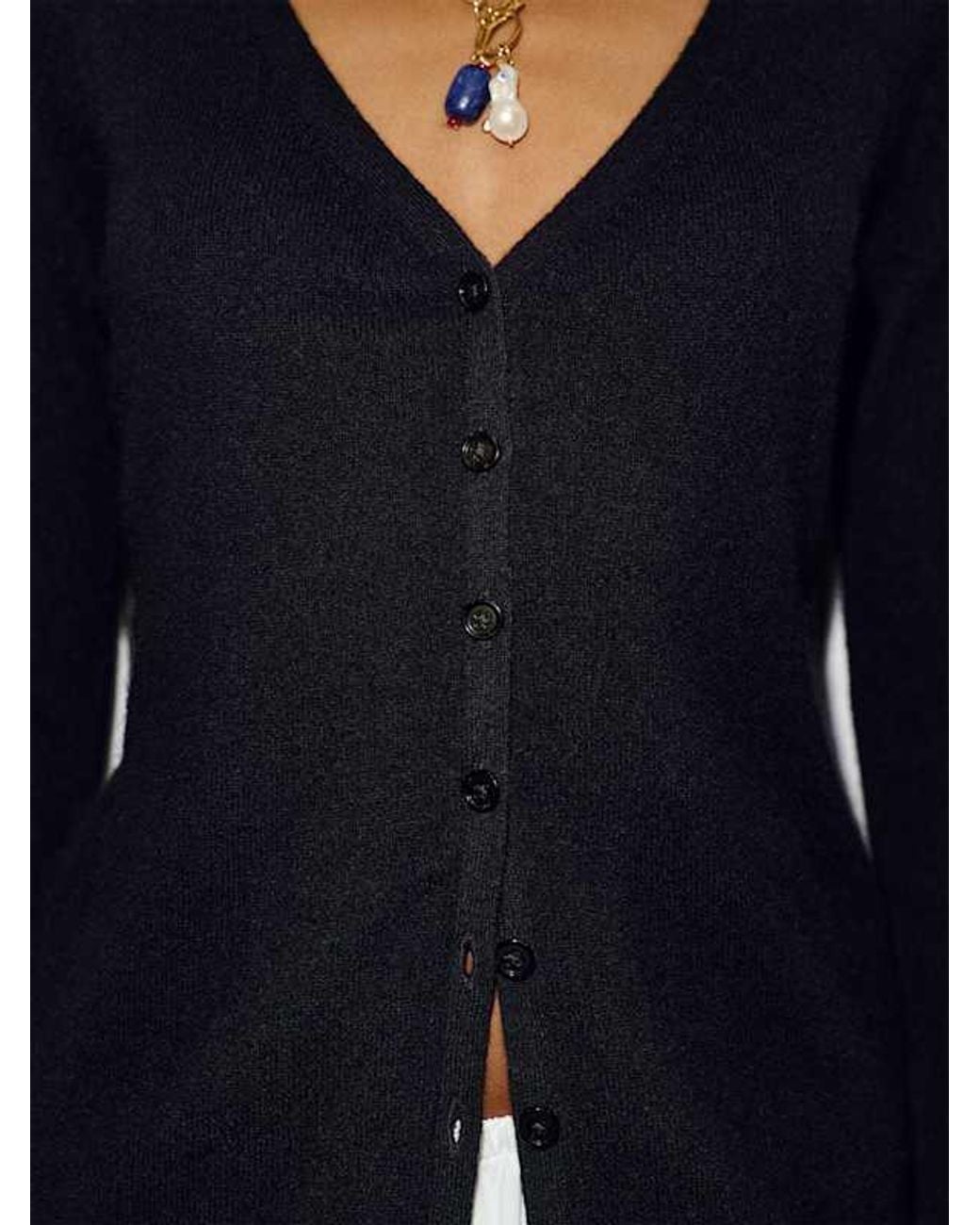Reformation Blue Bloom Cashmere V