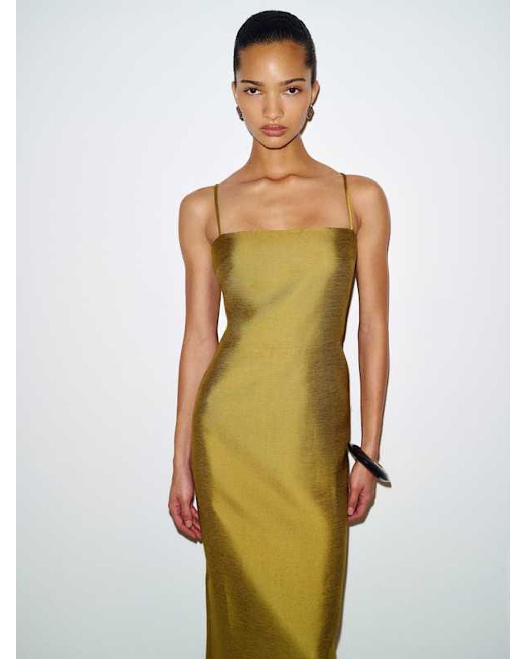 Reformation Metallic Frankie Dress 0