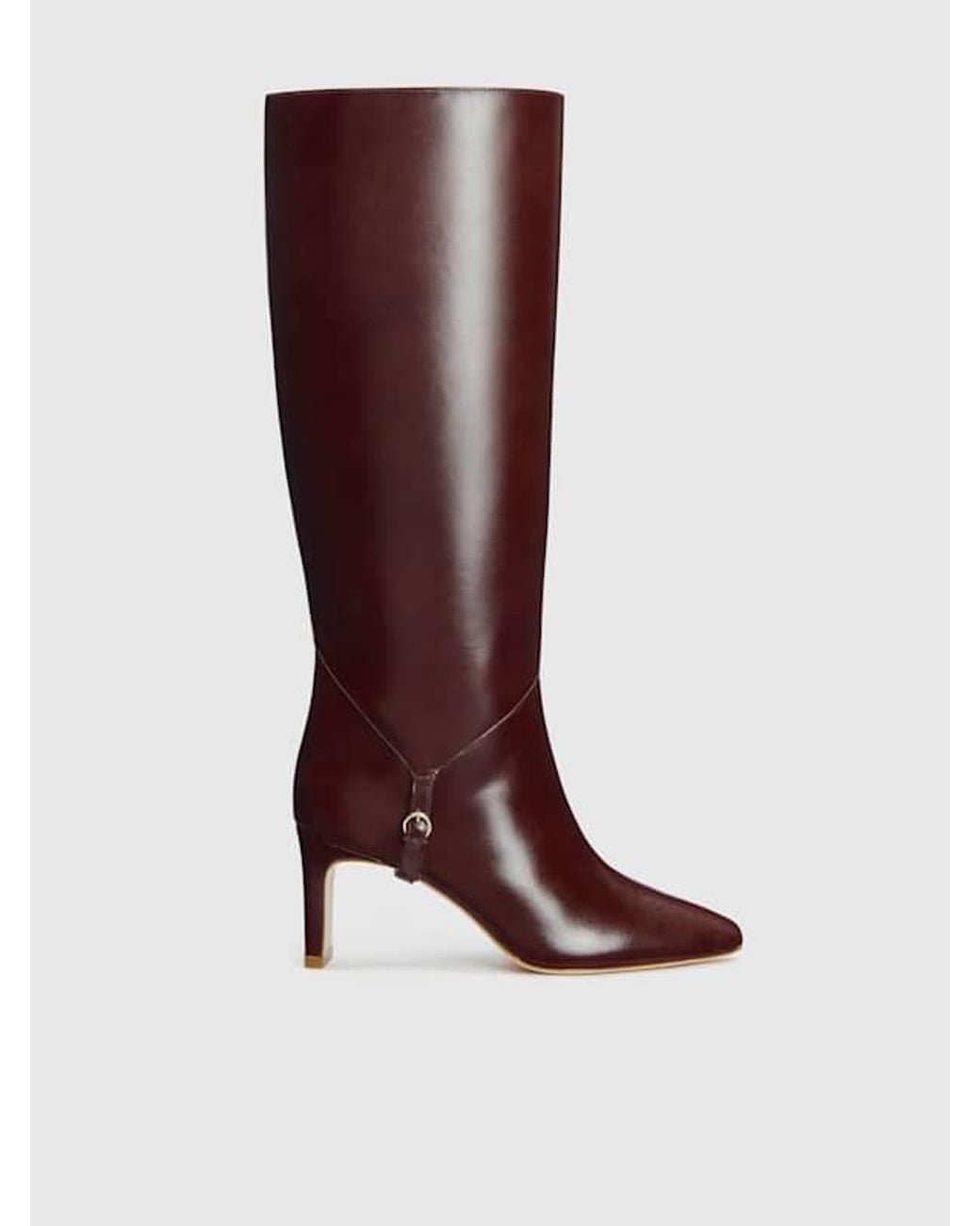 Reformation Natural Gaelle Knee Boot Leather 6